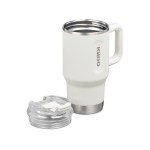 Igloo Recycled Stainless Steel Travel Tumbler - 18 Oz. - White - Alternate Igloo Recycled Stainless Steel Travel Tumbler - 18 Oz. - White - Alternate