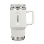 Igloo Recycled Stainless Steel Travel Tumbler - 18 Oz. - White - Alternate Igloo Recycled Stainless Steel Travel Tumbler - 18 Oz. - White - Alternate