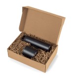 MiiR® Wide Mouth Bottle & Camp Cup Gift Set - Black Powder 2 MiiR® Wide Mouth Bottle & Camp Cup Gift Set - Black Powder 2