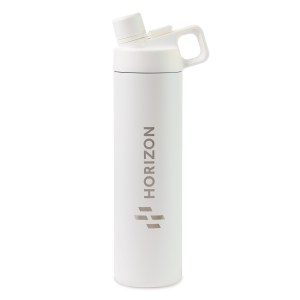 MiiR® Vacuum Insulated Wide Mouth Hatchback Chug Lid Bottle - 20 Oz. - White Powder 1 MiiR® Vacuum Insulated Wide Mouth Hatchback Chug Lid Bottle - 20 Oz. - White Powder 1
