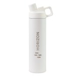 MiiR® Vacuum Insulated Wide Mouth Hatchback Chug Lid Bottle - 20 Oz. - White Powder 1 MiiR® Vacuum Insulated Wide Mouth Hatchback Chug Lid Bottle - 20 Oz. - White Powder 1