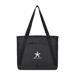 Repeat Recycled Poly Tote - Black 1 Repeat Recycled Poly Tote - Black 1