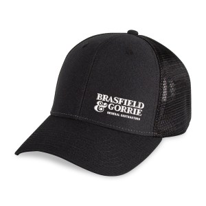 Merrimack Hat Co.® Casey Performance Trucker - Black 1 Merrimack Hat Co.® Casey Performance Trucker - Black 1