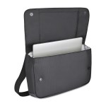 Transit Recycled rPET Laptop Messenger Bag - Black - Alternate Transit Recycled rPET Laptop Messenger Bag - Black - Alternate