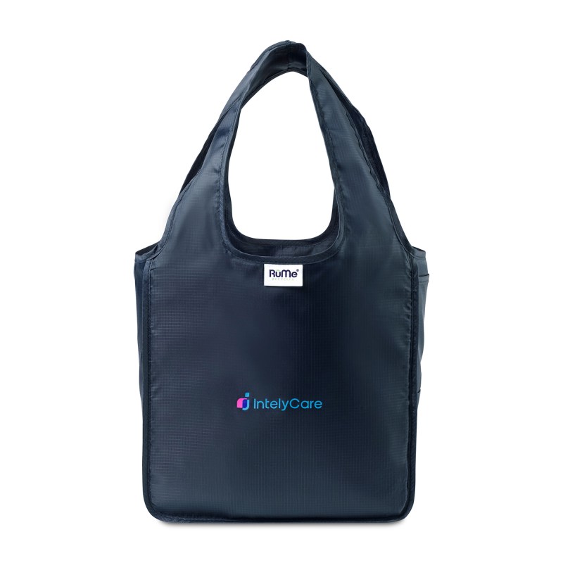 RuMe Recycled Ripstop rPET Mini Tote - Navy 1 RuMe Recycled Ripstop rPET Mini Tote - Navy 1