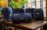 Ivy Recycled Cotton Barrel Duffel - AWARE™ - Navy - Alternate Ivy Recycled Cotton Barrel Duffel - AWARE™ - Navy - Alternate