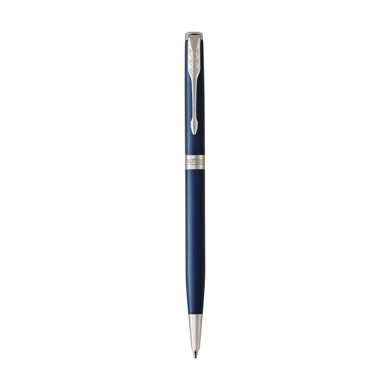 Parker Sonnet Ballpoint - Blue - Chrome 1 Parker Sonnet Ballpoint - Blue - Chrome 1