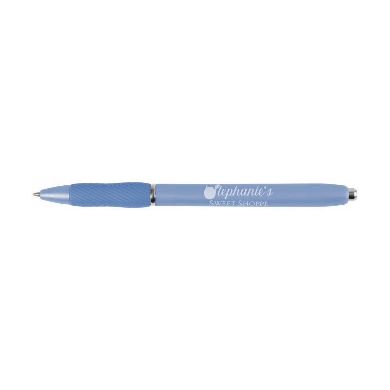 Sharpie® S-Gel Frosted Blue Barrel - Black 1 Sharpie® S-Gel Frosted Blue Barrel - Black 1