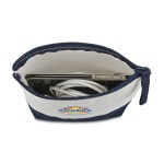 Canvas Zippered Pouch - True Navy - Alternate Canvas Zippered Pouch - True Navy - Alternate