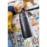 LifeStraw Go Series Bottle - 24 Oz (Stainless) - Nordic Noir - Alternate LifeStraw Go Series Bottle - 24 Oz (Stainless) - Nordic Noir - Alternate