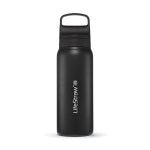 LifeStraw Go Series Bottle - 24 Oz (Stainless) - Nordic Noir - Alternate LifeStraw Go Series Bottle - 24 Oz (Stainless) - Nordic Noir - Alternate