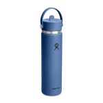 Hydro Flask Wide Flex Straw Cap Bottle 24 Oz. - Harbor Blue - Alternate Hydro Flask Wide Flex Straw Cap Bottle 24 Oz. - Harbor Blue - Alternate