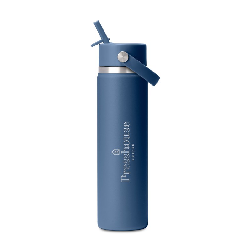 Hydro Flask Wide Flex Straw Cap Bottle 24 Oz. - Harbor Blue 1 Hydro Flask Wide Flex Straw Cap Bottle 24 Oz. - Harbor Blue 1