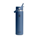 Hydro Flask Wide Flex Straw Cap Bottle 24 Oz. - Harbor Blue - Alternate Hydro Flask Wide Flex Straw Cap Bottle 24 Oz. - Harbor Blue - Alternate