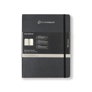 Moleskine® Hard Cover Ruled XL Professional Project Planner - Black 1 Moleskine® Hard Cover Ruled XL Professional Project Planner - Black 1