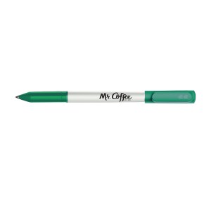 Paper Mate® Write Bros Stick Pen White Barrel - Blue Ink - Green 1 Paper Mate® Write Bros Stick Pen White Barrel - Blue Ink - Green 1