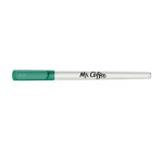 Paper Mate® Write Bros Stick Pen White Barrel - Blue Ink - Green - Alternate Paper Mate® Write Bros Stick Pen White Barrel - Blue Ink - Green - Alternate