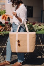 KEEPCOOL® Nairobi Jute Shopper Cooler - Natural - Alternate KEEPCOOL® Nairobi Jute Shopper Cooler - Natural - Alternate
