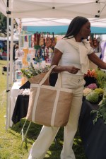 KEEPCOOL® Nairobi Jute Shopper Cooler - Natural - Alternate KEEPCOOL® Nairobi Jute Shopper Cooler - Natural - Alternate