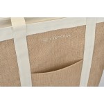 KEEPCOOL® Nairobi Jute Shopper Cooler - Natural - Alternate KEEPCOOL® Nairobi Jute Shopper Cooler - Natural - Alternate