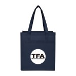 Arlo Recycled rPET Deluxe Shopper - Navy 1 Arlo Recycled rPET Deluxe Shopper - Navy 1