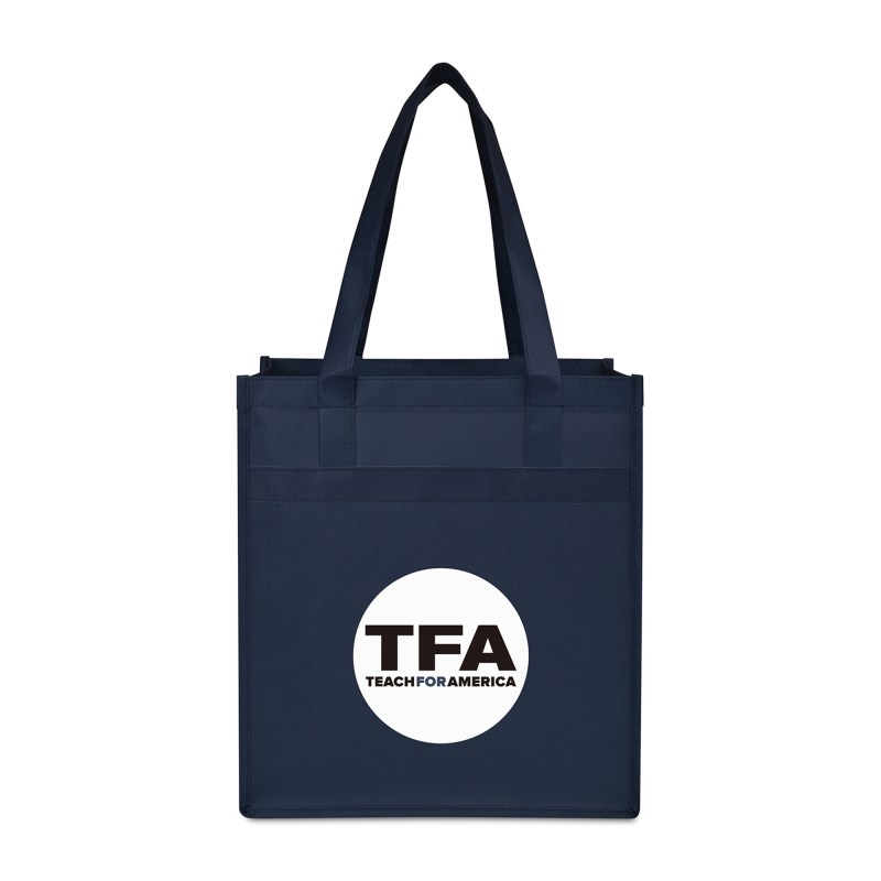 Arlo Recycled rPET Deluxe Shopper - Navy 1 Arlo Recycled rPET Deluxe Shopper - Navy 1