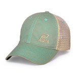 Merrimack Hat Co. Austin Vintage Trucker - Azul-Tan 1 Merrimack Hat Co. Austin Vintage Trucker - Azul-Tan 1