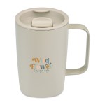 Aviana™ Rowan Recycled Stainless Steel Mug - 15 Oz. - Taupe - Alternate Aviana™ Rowan Recycled Stainless Steel Mug - 15 Oz. - Taupe - Alternate