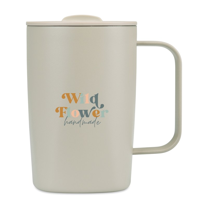 Aviana™ Rowan Recycled Mug - 15 Oz. - Taupe 1 Aviana™ Rowan Recycled Mug - 15 Oz. - Taupe 1