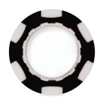 Ahead Poker Chip with Ball Marker - Black-White 2 Ahead Poker Chip with Ball Marker - Black-White 2