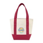 Mini Canvas Tote - Red 1 Mini Canvas Tote - Red 1