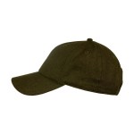 Ahead Clubhouse Wool & Flannel Cap - Olive - Alternate Ahead Clubhouse Wool & Flannel Cap - Olive - Alternate