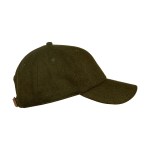 Ahead Clubhouse Wool & Flannel Cap - Olive - Alternate Ahead Clubhouse Wool & Flannel Cap - Olive - Alternate