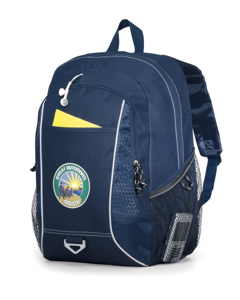 Atlas Laptop Backpack - Navy Blue 1 Atlas Laptop Backpack - Navy Blue 1
