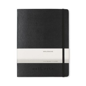 Moleskine® Hard Cover X-Large Double Layout Notebook - Black 1 Moleskine® Hard Cover X-Large Double Layout Notebook - Black 1