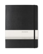 Moleskine® Hard Cover X-Large Double Layout Notebook - Black 2 Moleskine® Hard Cover X-Large Double Layout Notebook - Black 2