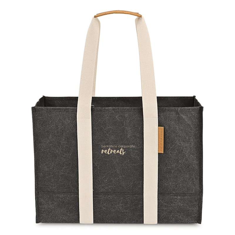 Out of the Woods Large Market Tote - Ebony 1 Out of the Woods Large Market Tote - Ebony 1