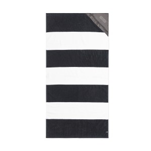 Slowtide® Pocket Beach Towel - Porto Black 1 Slowtide® Pocket Beach Towel - Porto Black 1