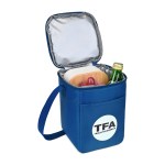 Arlo rPET 6 Can Lunch Cooler - Royal Blue - Alternate Arlo rPET 6 Can Lunch Cooler - Royal Blue - Alternate