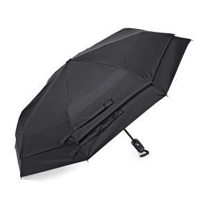 Samsonite Windguard Auto Open/Close Umbrella - Black 1 Samsonite Windguard Auto Open/Close Umbrella - Black 1