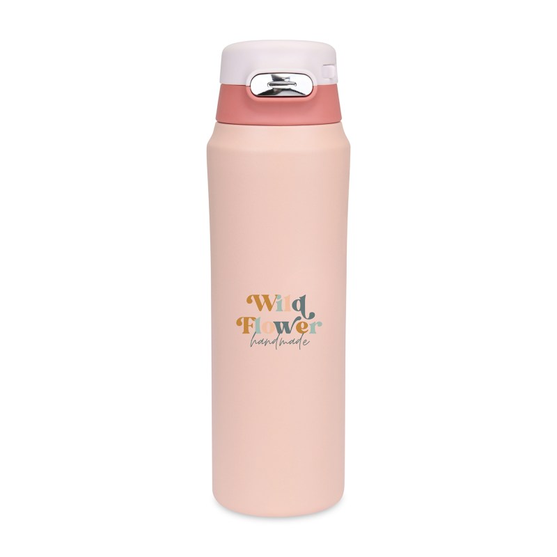 Aviana™ Rowan Recycled Sip Lid Bottle - 16 Oz. - Light Peach 1 Aviana™ Rowan Recycled Sip Lid Bottle - 16 Oz. - Light Peach 1