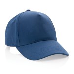 Impact 5 Panel 280gr Recycled Cotton Cap - AWARE - Navy 2 Impact 5 Panel 280gr Recycled Cotton Cap - AWARE - Navy 2