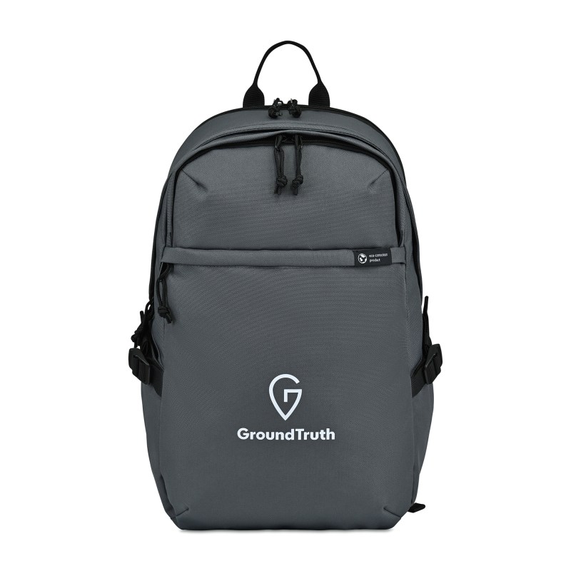 Renew rPET Computer Backpack - Durango Grey 1 Renew rPET Computer Backpack - Durango Grey 1