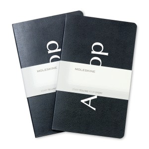 Moleskine® Large Volant 2-Pack - Black 1 Moleskine® Large Volant 2-Pack - Black 1