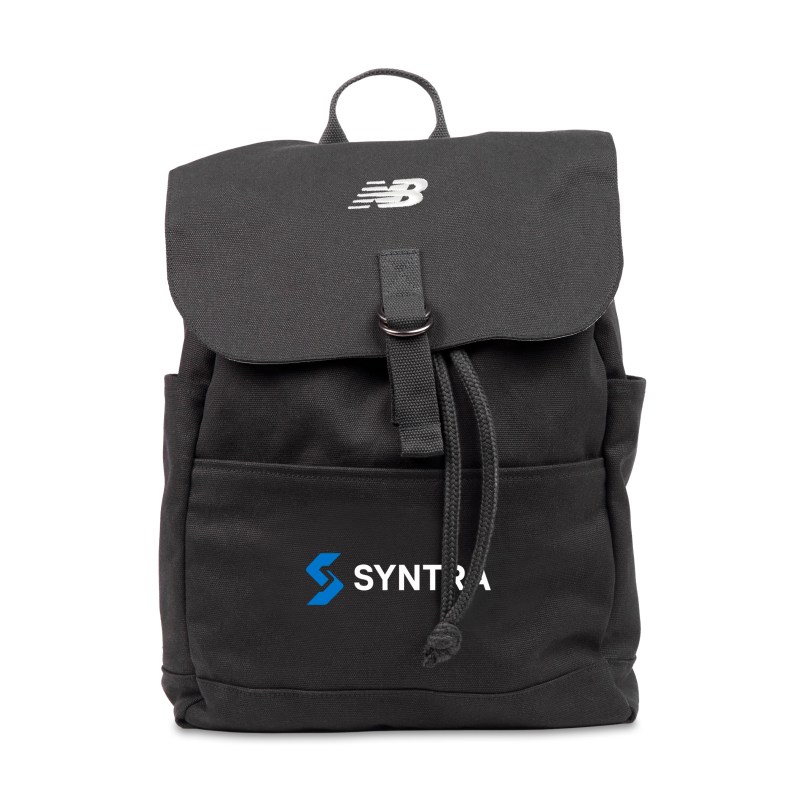 New Balance® Canvas Backpack - Black 1 New Balance® Canvas Backpack - Black 1