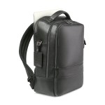 Samsonite Leather Laptop Backpack - Black - Alternate Samsonite Leather Laptop Backpack - Black - Alternate