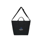 Recycled Cotton Weekender Tote - AWARE™ - Black - Alternate Recycled Cotton Weekender Tote - AWARE™ - Black - Alternate