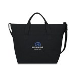Recycled Cotton Weekender Tote - AWARE™ - Black 1 Recycled Cotton Weekender Tote - AWARE™ - Black 1