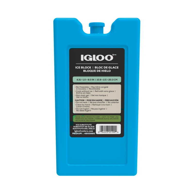 Igloo® Ice Block - Medium - Turquoise 1 Igloo® Ice Block - Medium - Turquoise 1