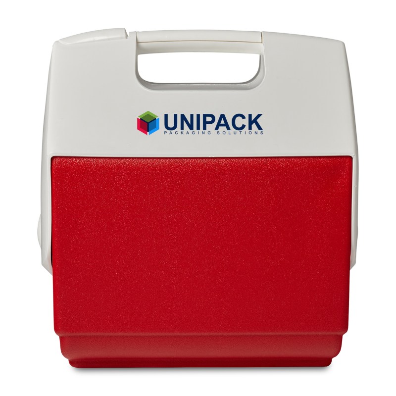 Igloo® Playmate Pal™ 7 Qt Cooler - White-Red Star 1 Igloo® Playmate Pal™ 7 Qt Cooler - White-Red Star 1